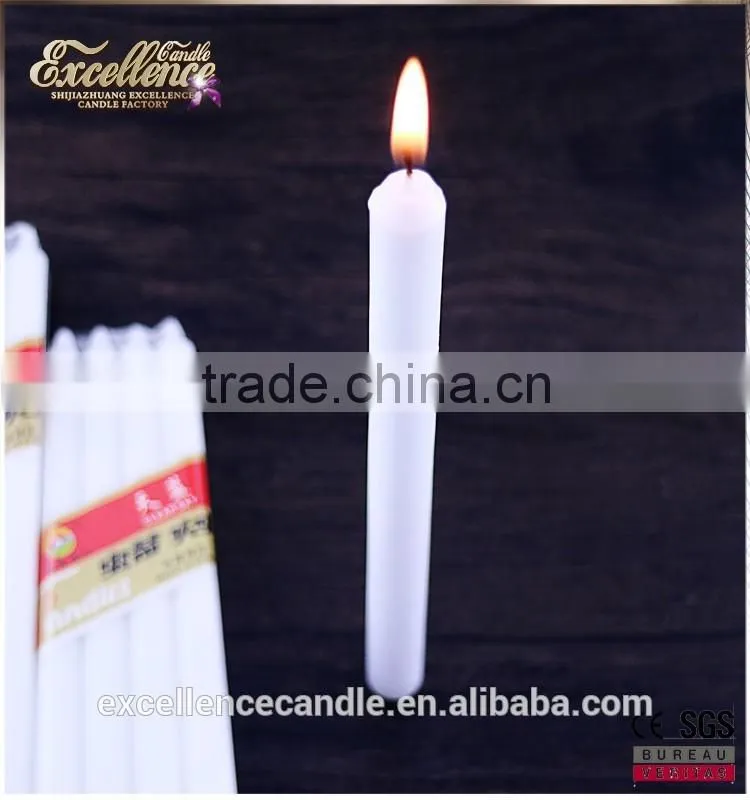 most popular Pillar Shape and White Color Chinese factory candles