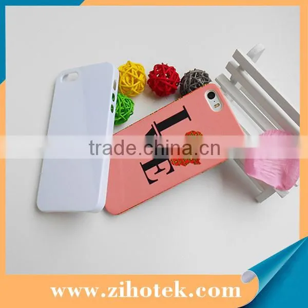 High quality personalized 3d sublimation cover cases for iPhone 5s