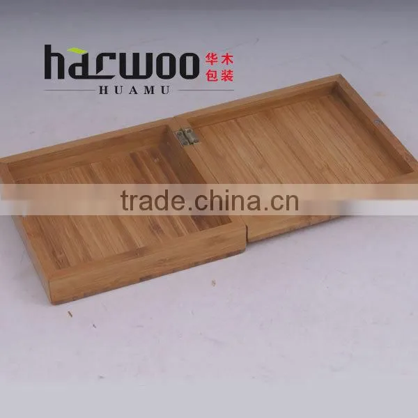 Square nature craft bamboo box