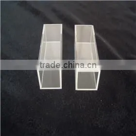 Quartz glass square tube@rectangular tube