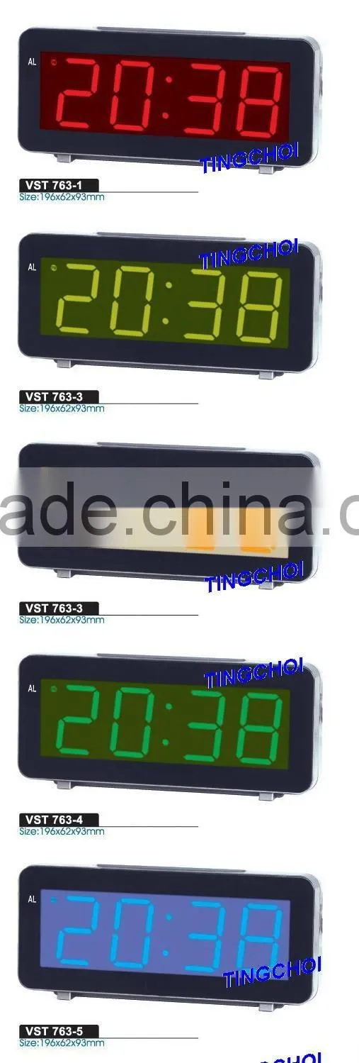 faraway viewable LED display wall clock, LED clocks