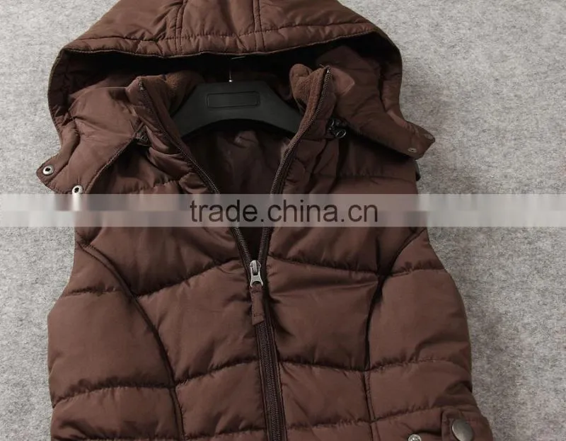 100%cotton woman coat fur coat