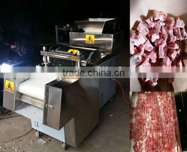 Commercial fish bone cut machine/ whole chicken cutter
