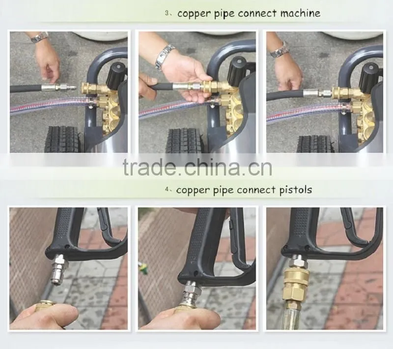 New hot sale diesel energy high pressure steam car washer