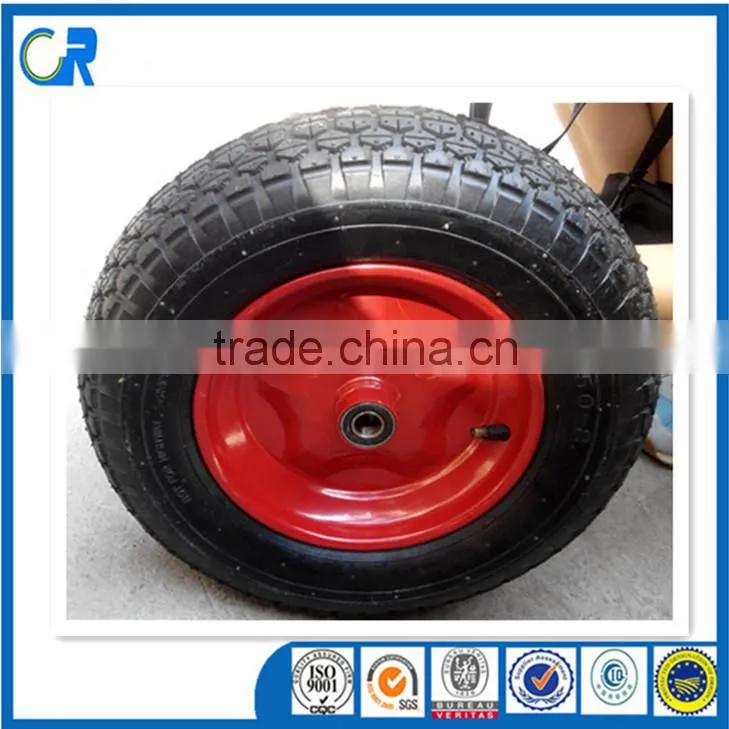 Push trolley wheel