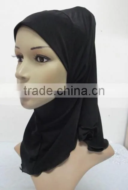 H311 plain small girl hijab,muslim scarf, can order all white
