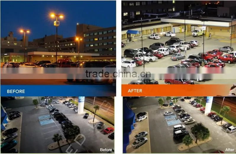 5 years slim design smd chip aluminum 100w led modular street light