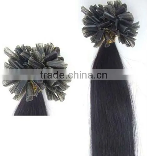 SUPER QUALITY u tip/flat tip hot fusion hair extension