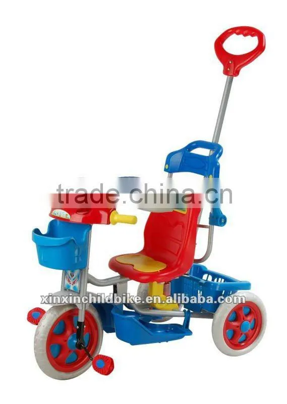(A311)Colorful multi-function children canopies foot tricycle and baby tricycle