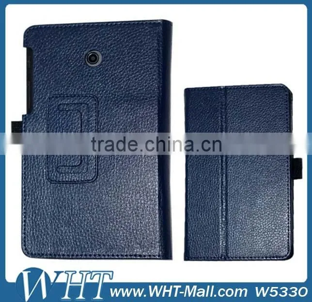 Alibaba China Supplier Litchi Skin Leather Case for ASUS FE170CG Flip Cover