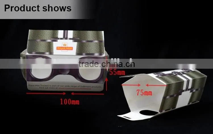 Foldable paper telescope Educational kit for gift