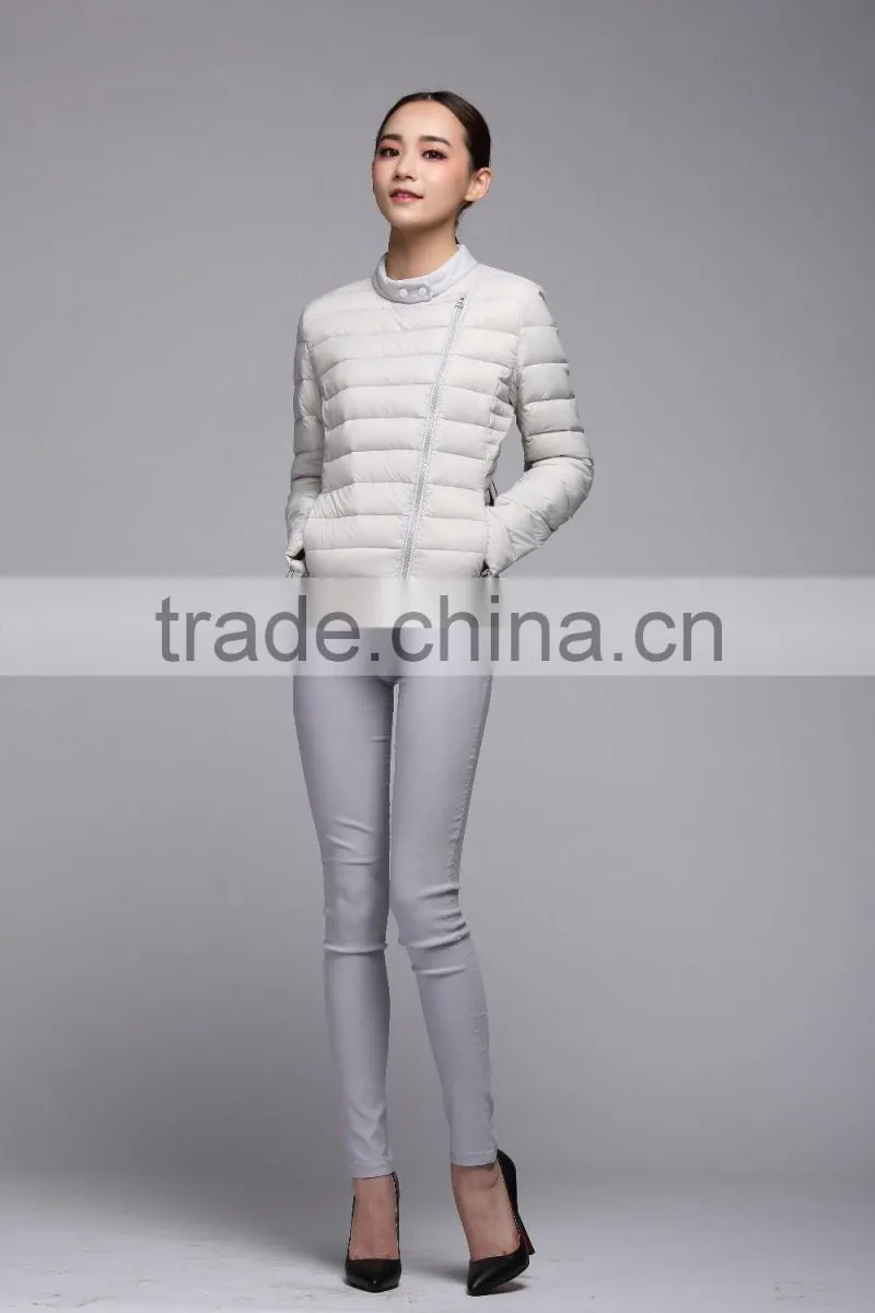 Breathable Goose Down short Coat for Lady