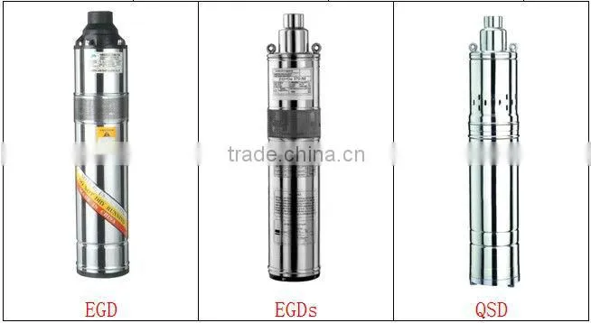 3" (QGDs) Stainless Steel Submersible Screw Pump
