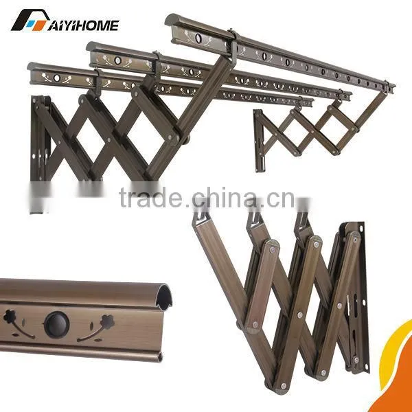 OEM Stainless Steel Wall Mounted Clothes Drying Rack