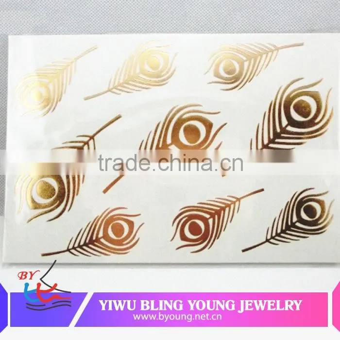 Eco-friendly high quality metallic star foil sticker