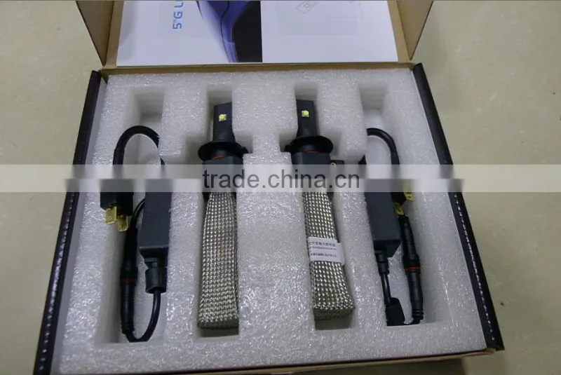 360degree 2500lm H1 H3 880 881 led auto headlight, H7 H8 H9 H11 H16 5202 9005 9006 auto led headlight
