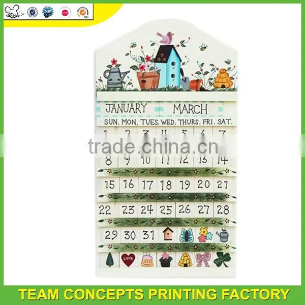 2017 printable folding desk calendar printing