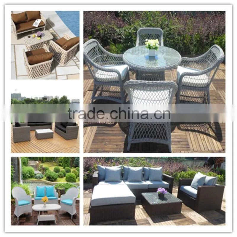 LOW PRICE ALUMINIUM THREE SEAT CHAIR FURNITURE RATTAN