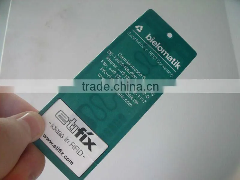 Full printing die-cut off plastic card