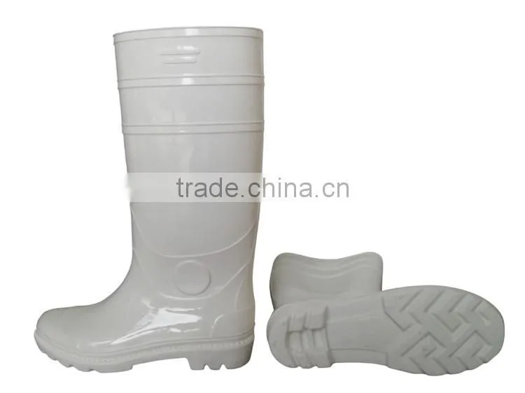 yellow pvc rain shoes without steel toe,wellington boots,rain shoes