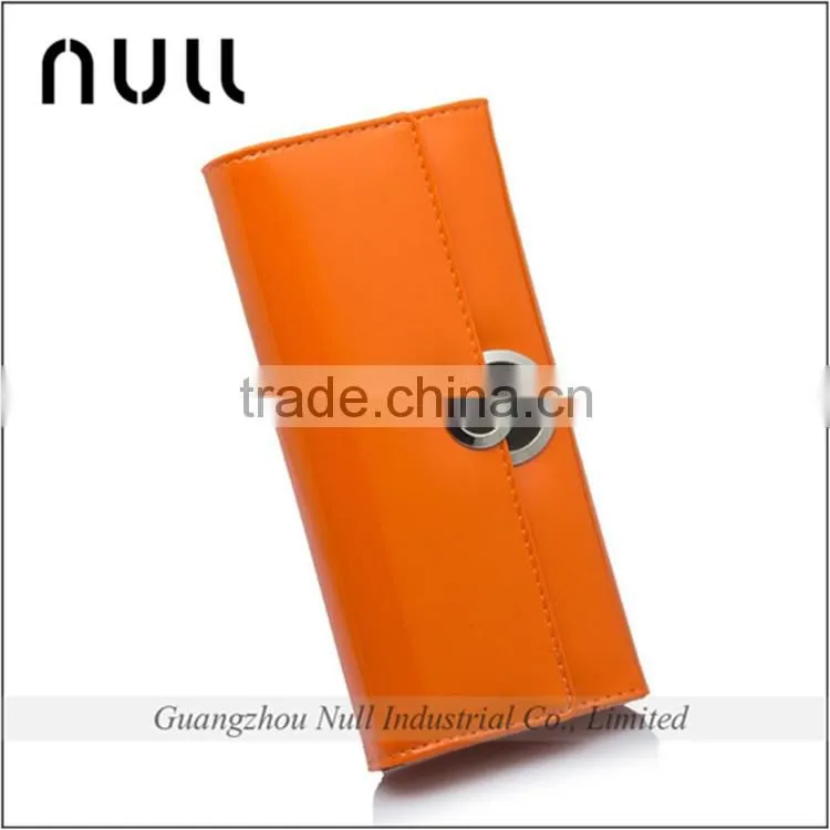 High quality designer ladies wallet case cell phone case gary leather wallet