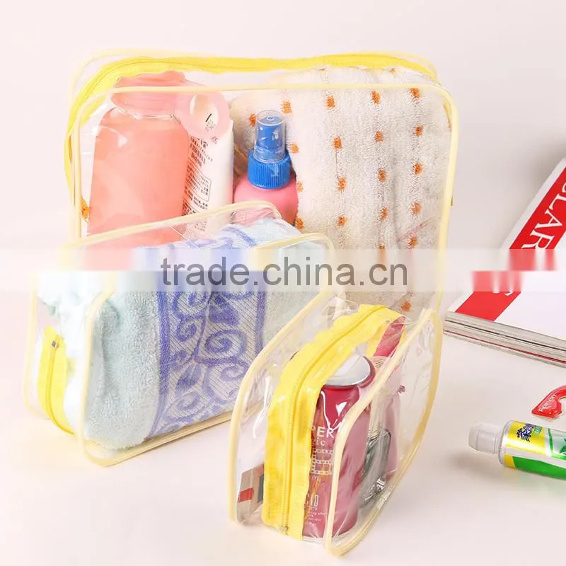 Transparent waterproof wash gargle bag /cosmetic bags/ travel bag