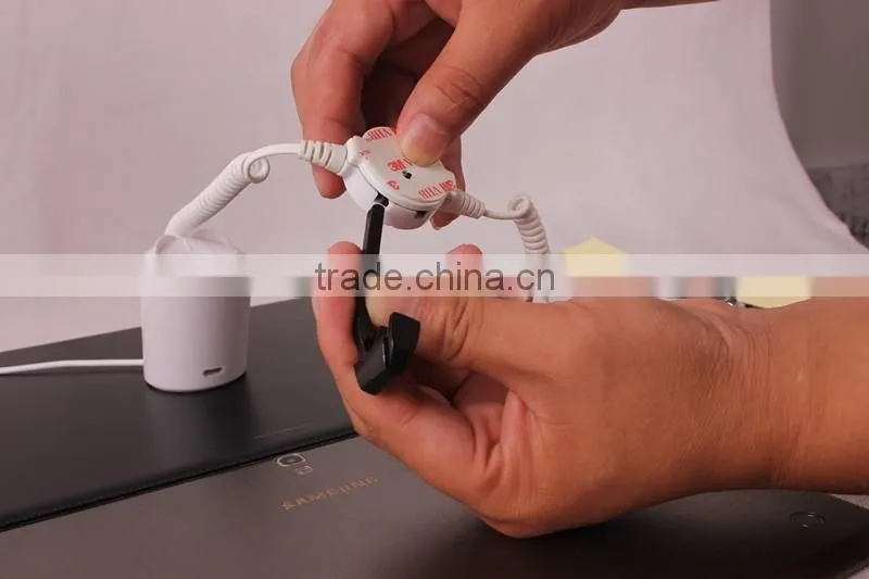 High sensitive popular security stand with grippers for mobile phone