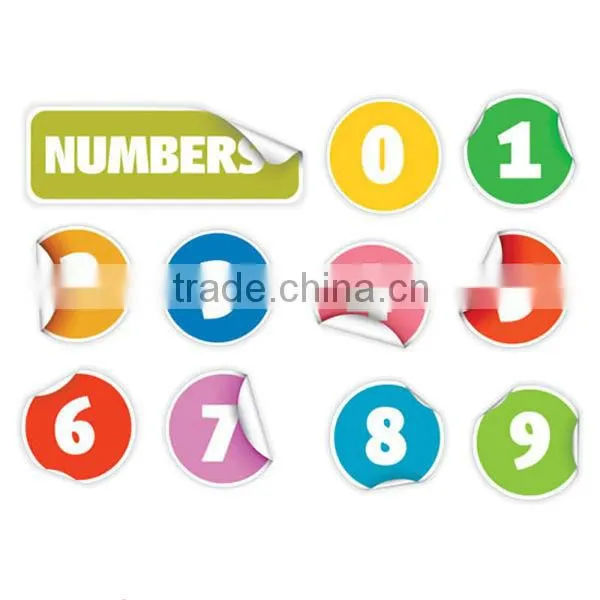 waterproof die cut sticker/ pvc sticker printing sticker