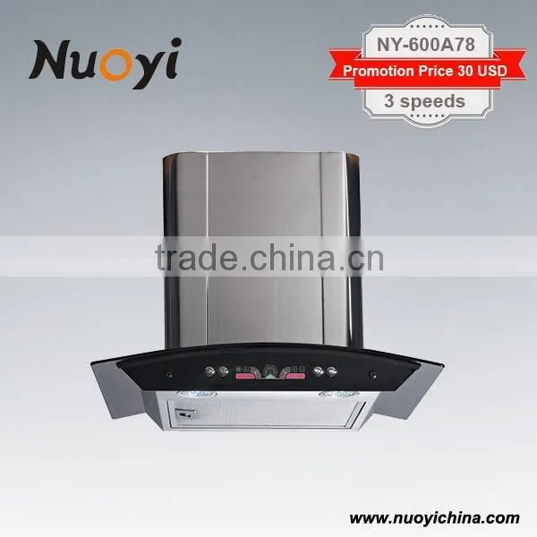 3 layer Aluminum filter kitchen appliance range hood with low prices