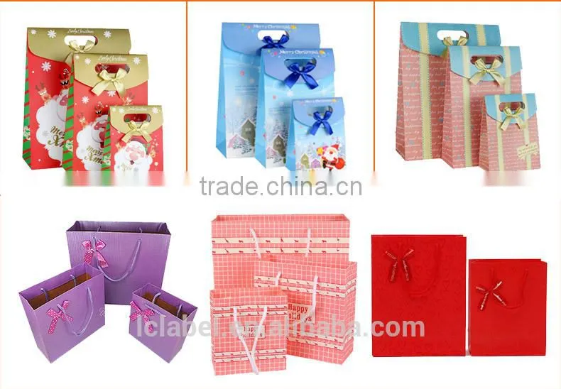 Innovative design cheap small paper gift bags with handles kraft paper bakery bag