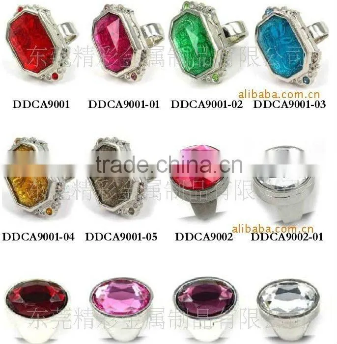 Hot sale rectangle shaped solid perfume container /lipstick container ring, OEM designs accepted.<DACA9008>