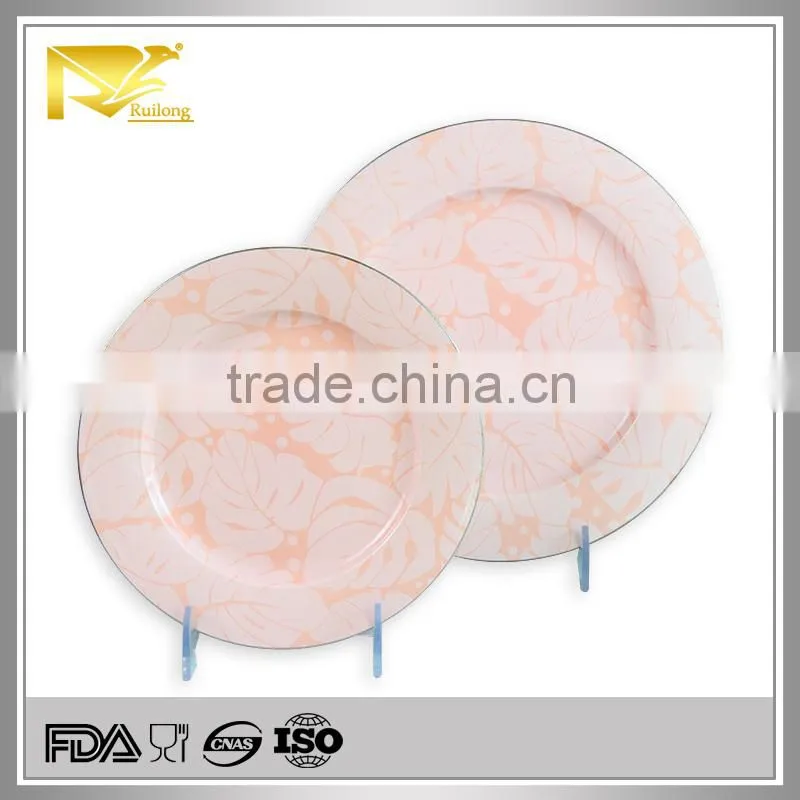 Drinnerware porcelain decorative plates, porcelain switch plate, antique porcelain plates