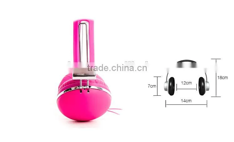 Pink Fashion Headphone For Girls