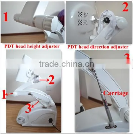 The Portable PDT Facial Beauty Machine for skin rejuvenation and regrowing collagen