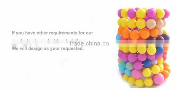 Fashion girls bracelet silicone bracelet bangle