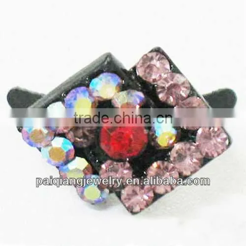 Colorful Heart Buckle shoe accessories flowers