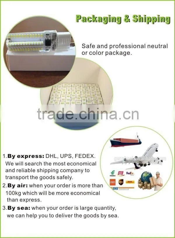 2016 New design OEM/ODM led g9 dimmable color changing