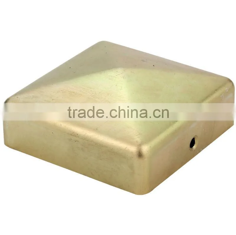 ball type self color decorative post caps supplier