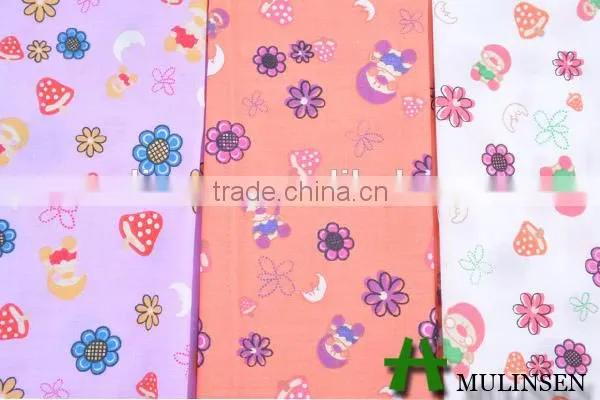 Mulinsen textile hot sale design for wholesale, T/C plain garment fabric textile