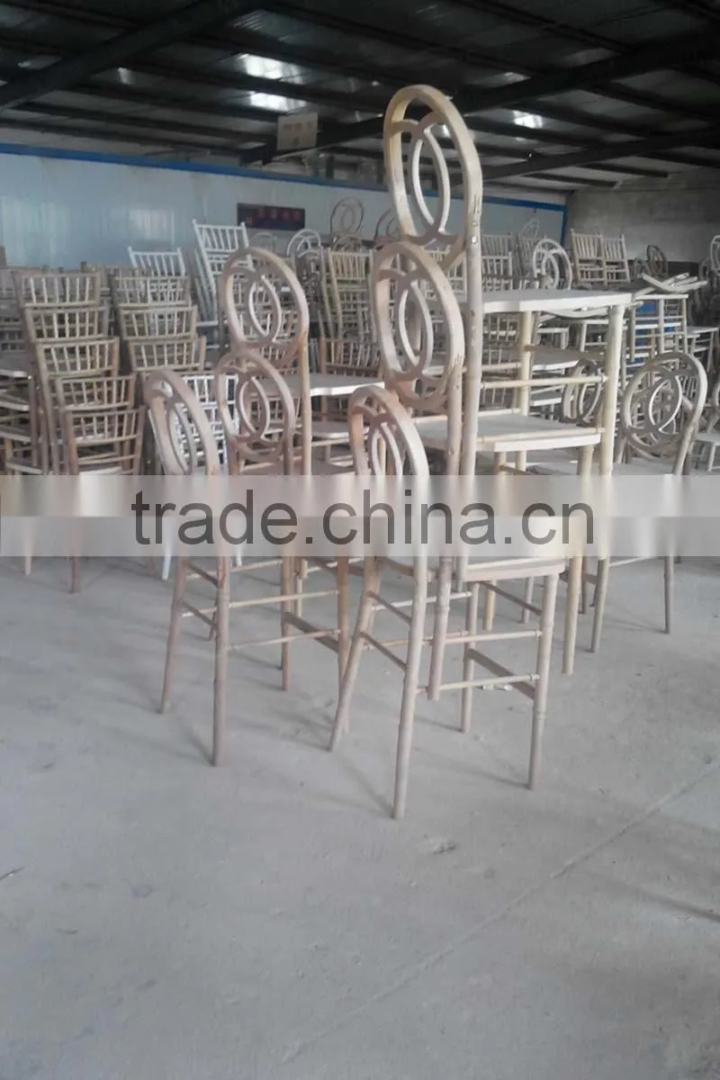 New design back silver wood chiavary phoenix chair