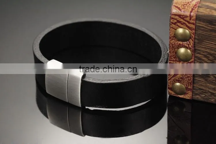 Guangzhou Gemstone Jewelry Market Leather Width Bracelet