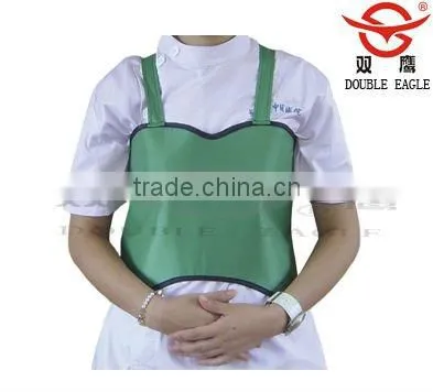 medical lead breast protective