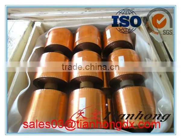 big spool tray product copper foil laminate al foil in jumbo roll tapes supplier for cables sheild