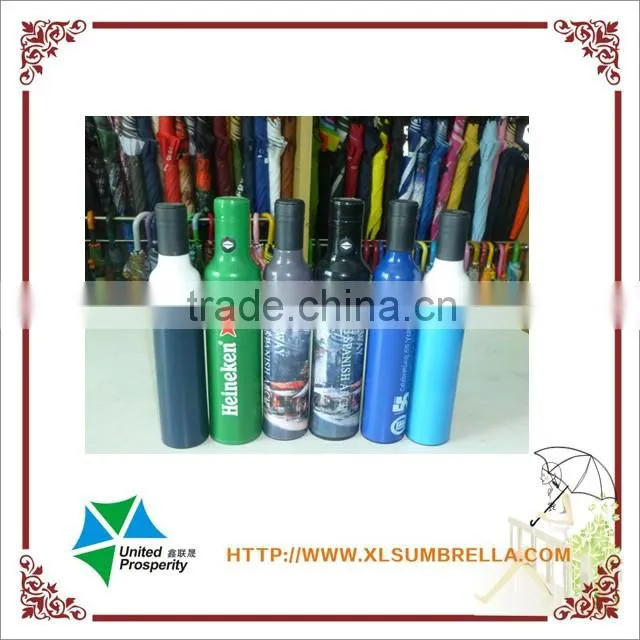 customized wine bottle umbrella