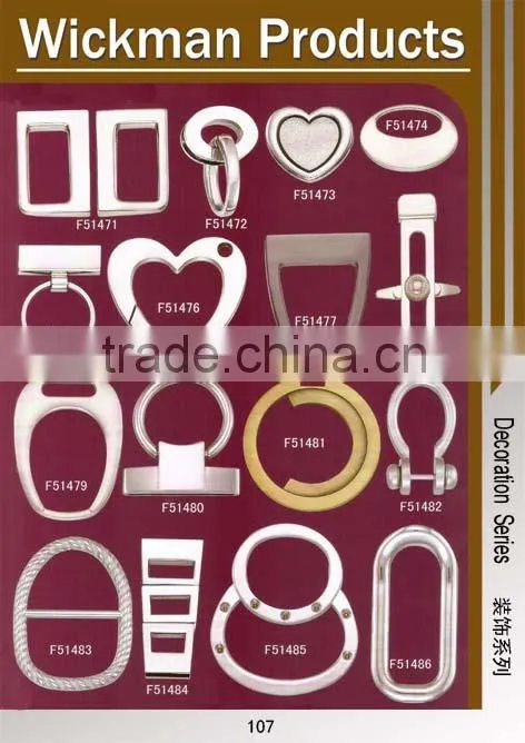 shoe accessories metal shoe decorative