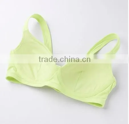 hot sell ladies underwear microfiber soft comfortable supported sport bra