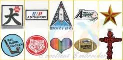 popular embroidery supplier custom patches