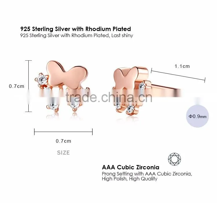 925 sterling silver jewelry fashion style woman earrings