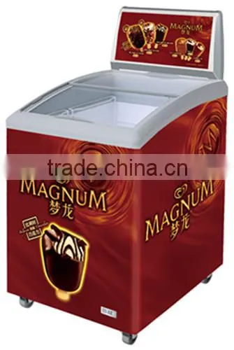 High quality best sale commercial freezer ice cream display freezer