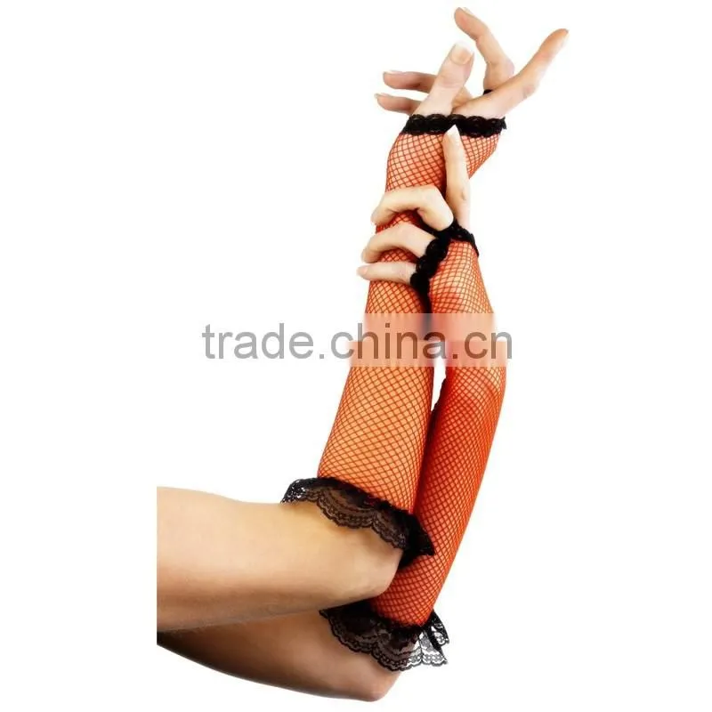 2015 Fashion Cheap Bridal Lace Applique Fingerless Gloves